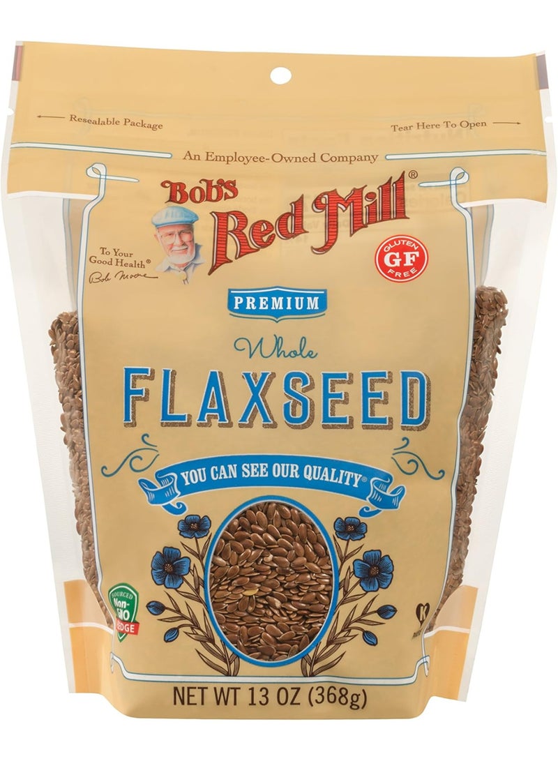 Bob's Red Mill Raw Whole Brown Flaxseed, 13-ounce - Image 1